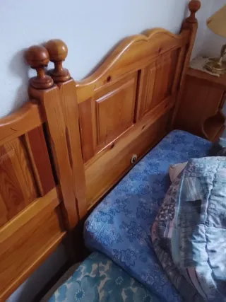 Habitación madera maciza cerezo