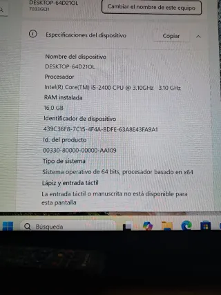 Lenovo ThinkCenter M91P Escritorio