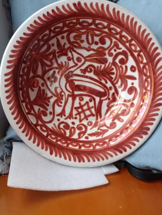 Antiguo lebrillo  Cerámica Sevillana  Sanguino