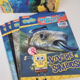Spongebob Alla scoperta del mare 20 Libri completa