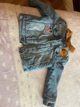 Cazadora vaquera infantil Talla 3 años