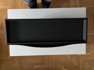 Zapatero/Almacenaje Negro 52x18x39 cm