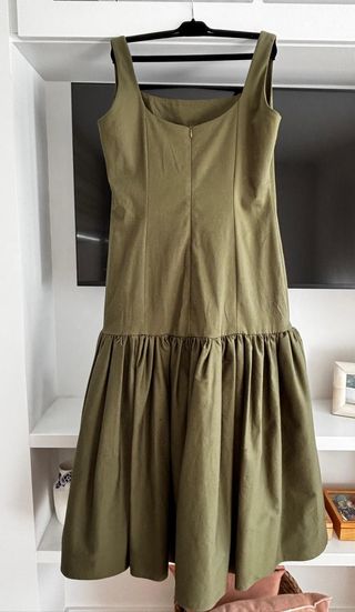 Vestido Coosy verde oliva