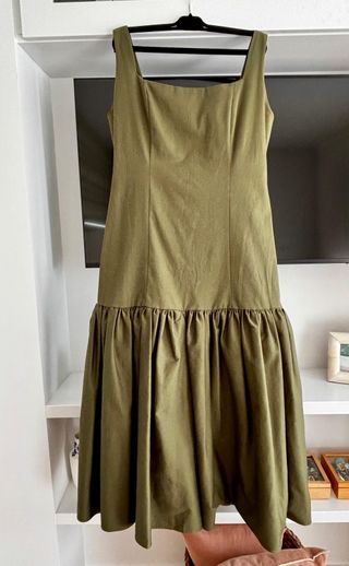Vestido Coosy verde oliva