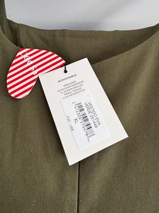 Vestido Coosy verde oliva