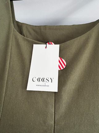 Vestido Coosy verde oliva