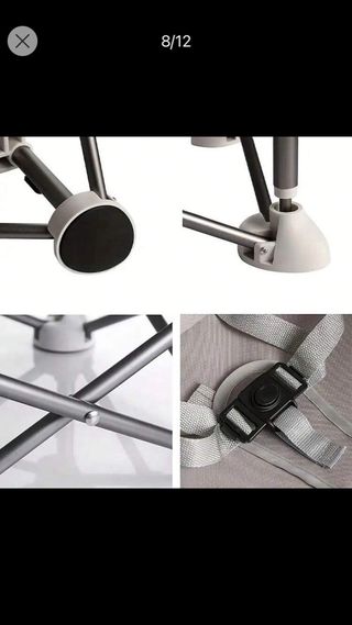 Trona de viaje plegable