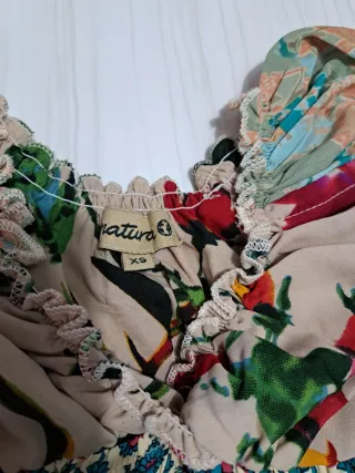 Vestido Natura estampado floral