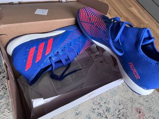 Botas Futsal Adidas Predator Azul/Rosa