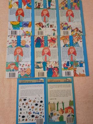 LOTE DE 8 LIBROS SERIE MINI (azules)