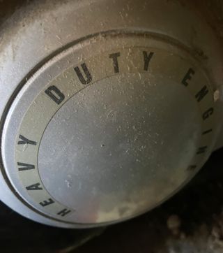 Moto Cruiser Negra y Azul