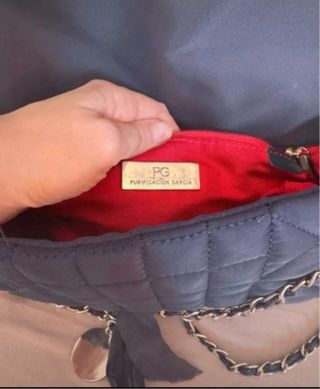 Bolso azul Purificación García