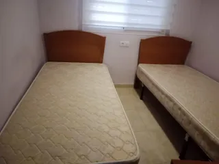 2 camas individuales 190x90, colchones y cabeceros