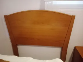 2 camas individuales 190x90, colchones y cabeceros