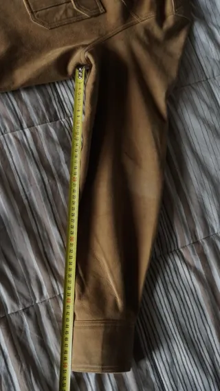 Giacca Camoscio Vintage Warson Motors L