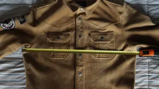 Giacca Camoscio Vintage Warson Motors L