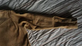 Giacca Camoscio Vintage Warson Motors L