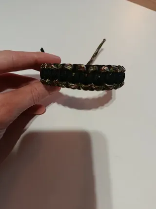 Pulsera Paracord Hecha a Mano, nudo militar