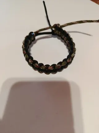 Pulsera Paracord Hecha a Mano, nudo militar