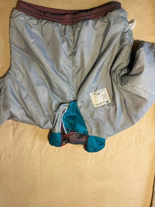 Chaqueta K2 Vintage Esquí Roja y Turquesa