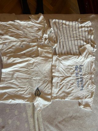 Lote 4 Camisetas Verano Niños Talla 2 años