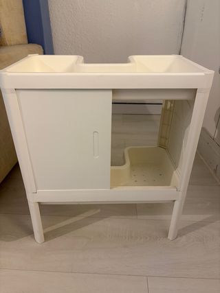 Mueble bajo lavabo IKEA blanco