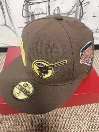 Gorra New Era 59Fifty Marrón Talla 7.1/4