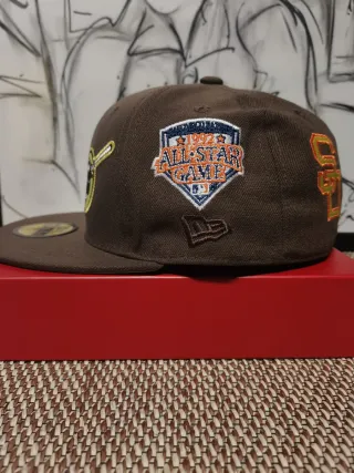 Gorra New Era 59Fifty Marrón Talla 7.1/4