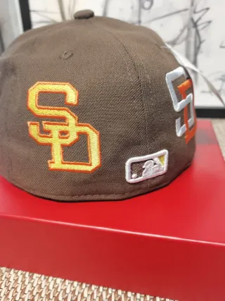 Gorra New Era 59Fifty Marrón Talla 7.1/4