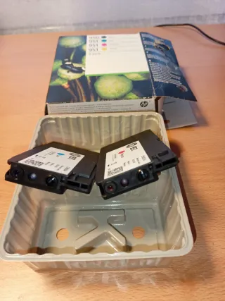 Cartuchos Tinta HP 951 Cyan y Magenta