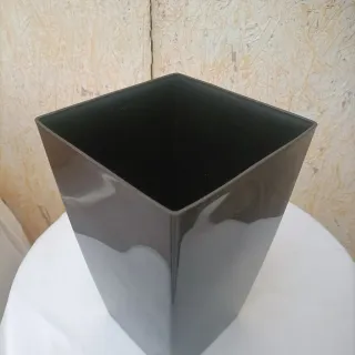 Vaso Nero Plastica 20cm