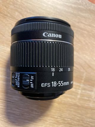Objetivo Canon EFS 18-55mm