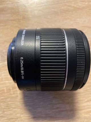 Objetivo Canon EFS 18-55mm