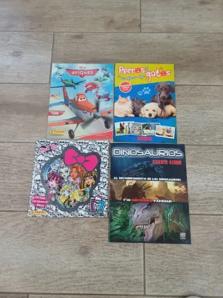 Lotes de álbumes de cromos nuevos vacios Panini