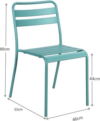 Lote 20 Sillas Metálicas nuevas con 3 meses