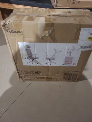 Silla Ergonómica Oficina Gris