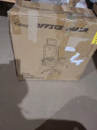 Silla Ergonómica Oficina Gris