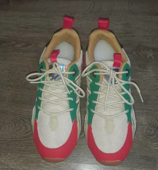 Zapatillas KAAHOO Beige/Negro/Verde/Rojo