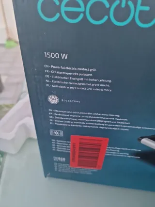 Cecotec Rock'nGrill Rapid 1500W