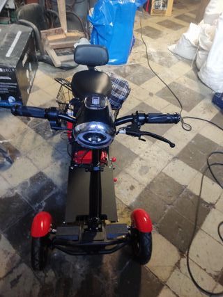 Vehículo eléctrico 3ª edad scooter