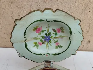 Antico cofanetto portagioie veneziano in legno