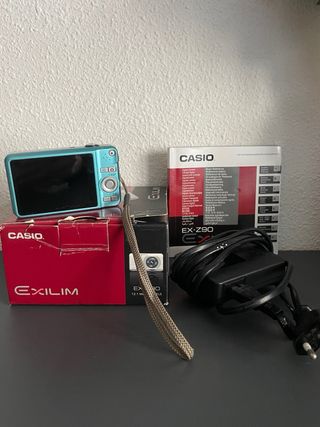 Cámara Casio EXILIM EX-Z90 Azul.