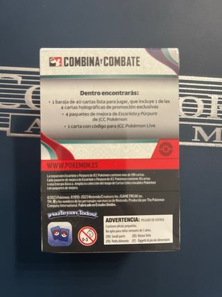 Mazo Pokémon Escarlata y Púrpura Sellado