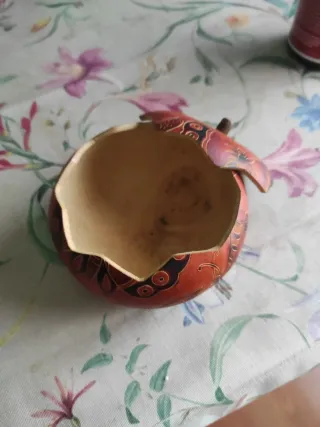 Joyero Decorativo Calabaza Mariposa