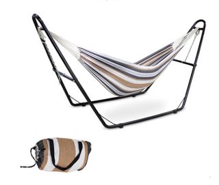 Hamaca Colgante 2 Personas con Soporte