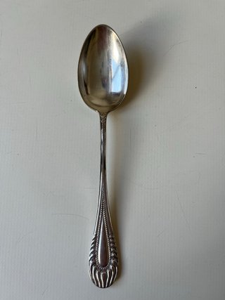 Cubiertos postre con baño de plata 1 Ley (925).