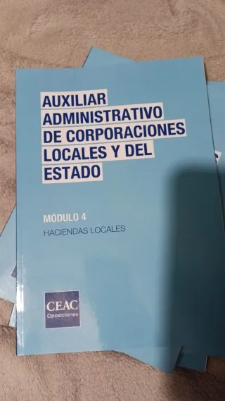 Temario oposiciones auxiliar administrativo.