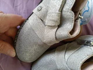 Botitas niña Mayoral plateadas