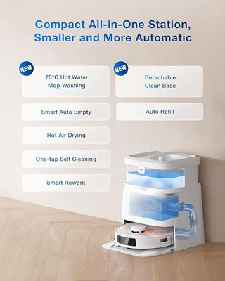 ECOVACS T30 PRO OMNI Robot Aspirador y Fregasuelos