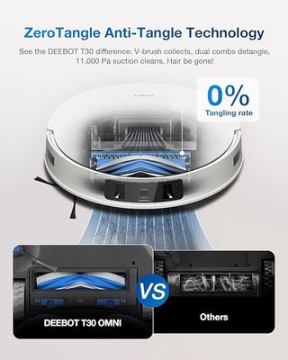 ECOVACS T30 PRO OMNI Robot Aspirador y Fregasuelos